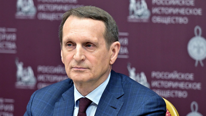 Нарышкин поговорил с главой ЦРУ по телефону