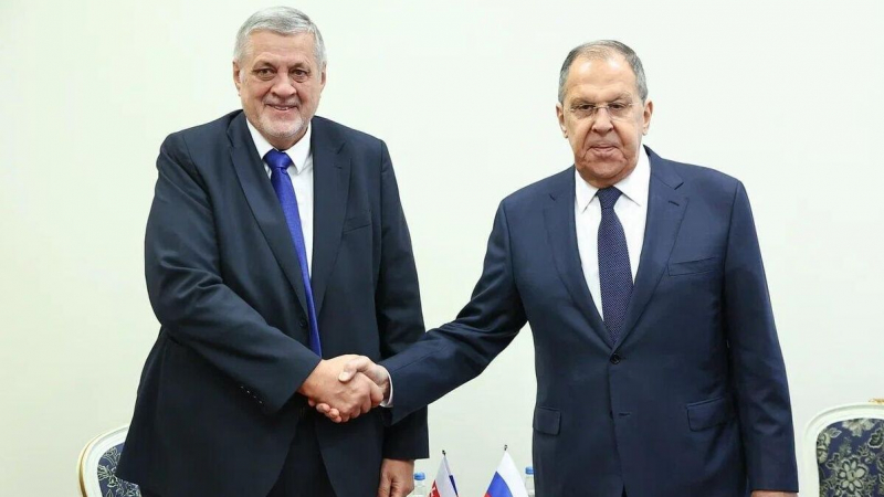 Лавров и советник президента Словакии обсудили международную повестку