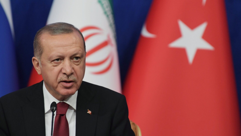 Эрдоган обвинил Асада в бегстве из Сирии